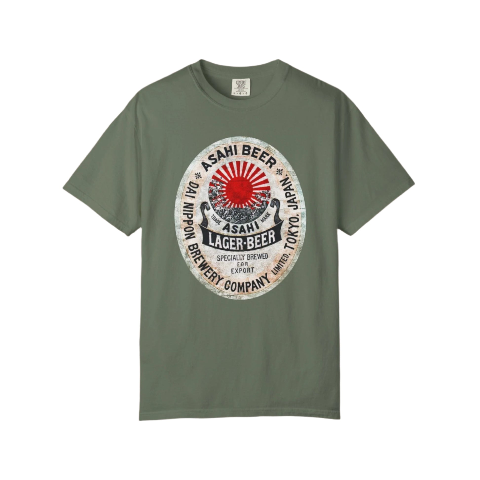 Vintage Asahi Beer Graphic T-Shirt - KILLER RETRO