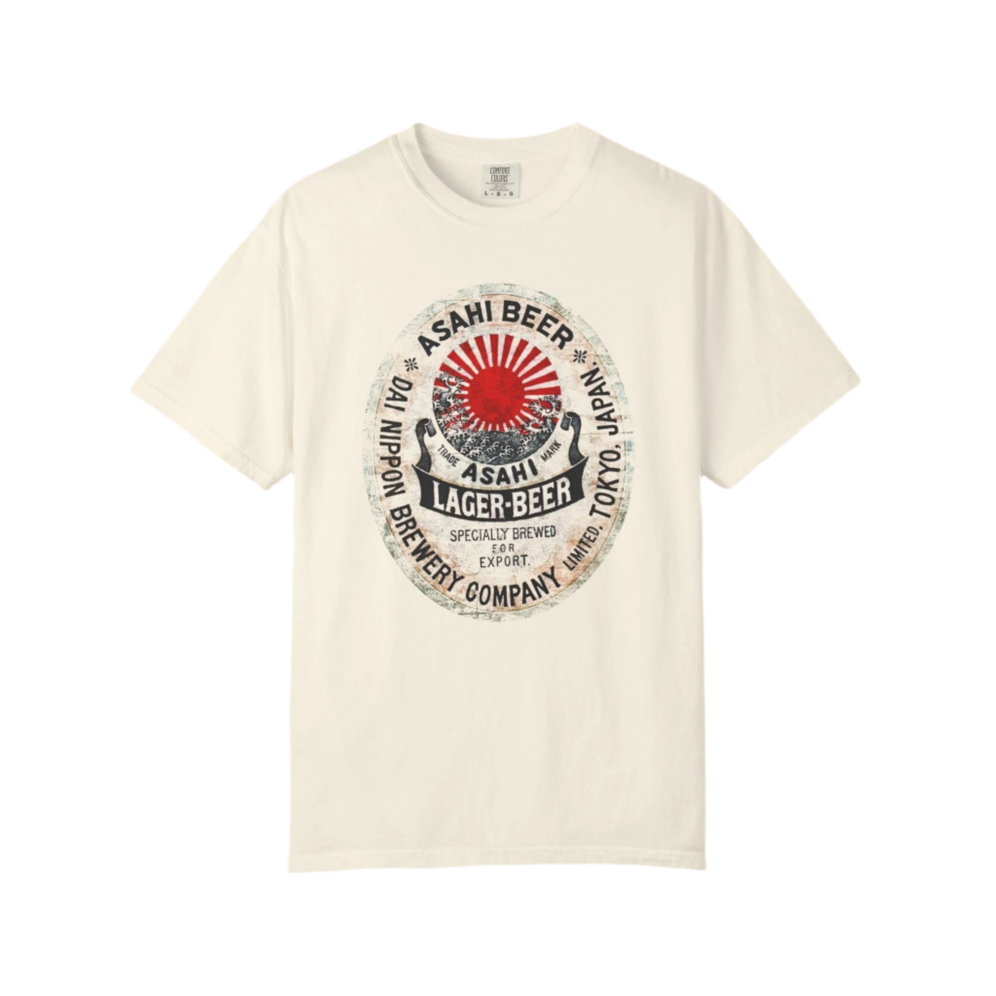 Vintage Asahi Beer Graphic T-Shirt - KILLER RETRO