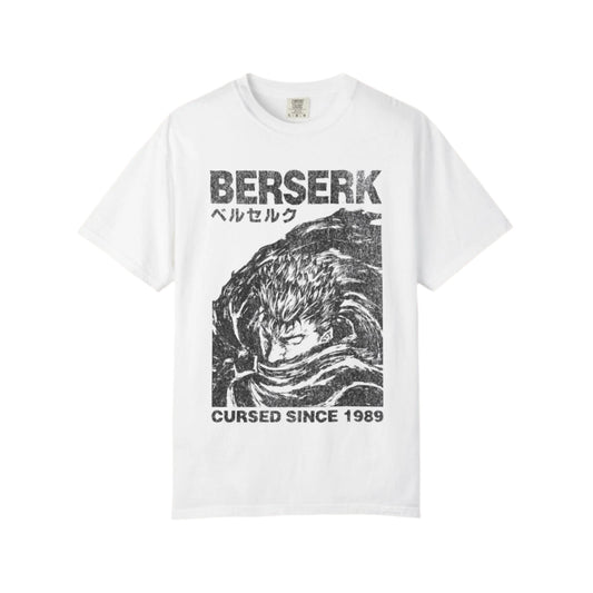 Vintage Berserk Manga Anime T-shirt. Unisex Retro Graphic Tee. Washed Oversize Design. Comfort Colors - KILLER RETRO