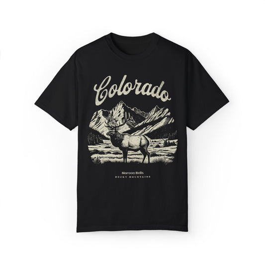 Vintage Colorado Wildlife Graphic Tee. Retro Nature Shirt - KILLER RETRO