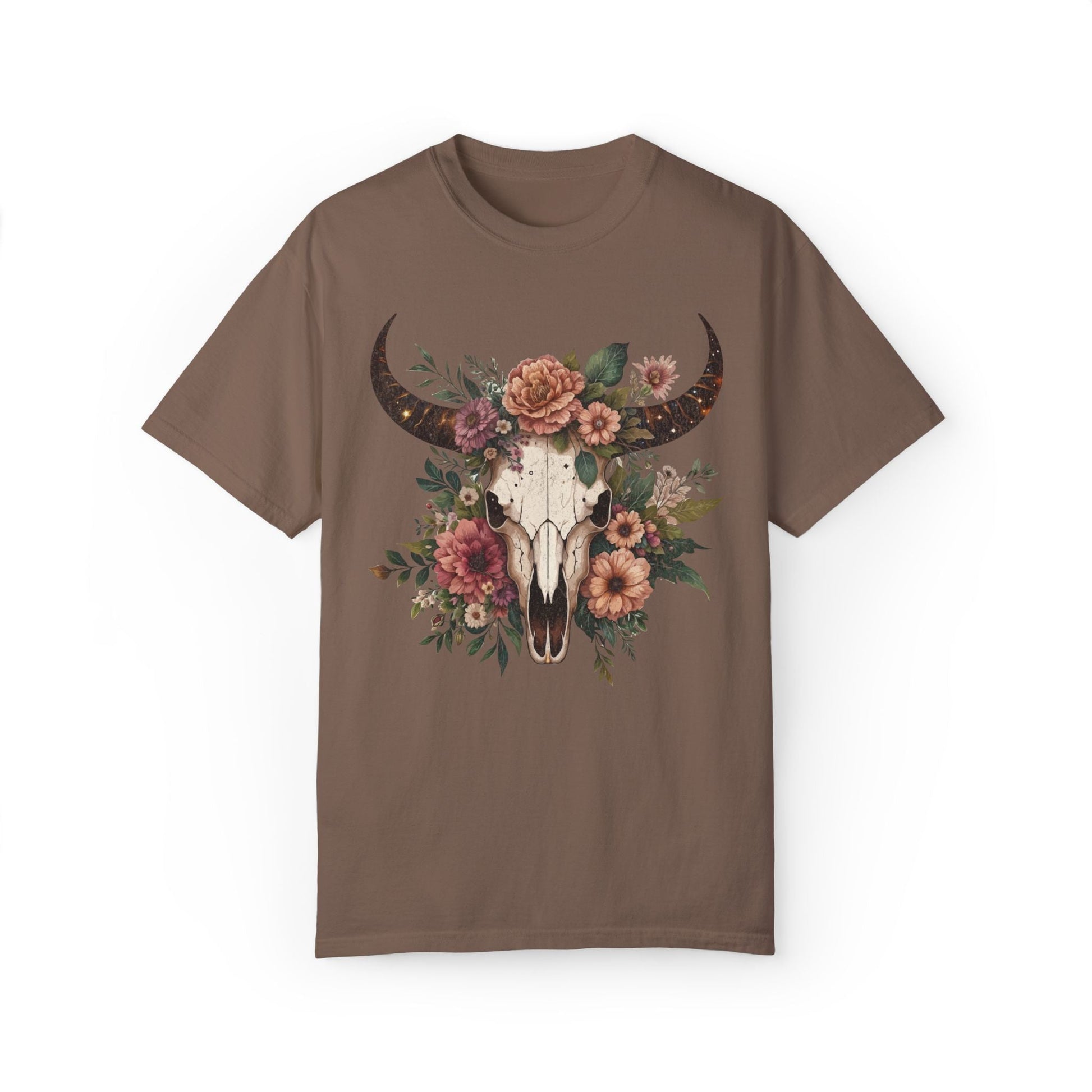 Vintage Cow Skull Western T-shirt - KILLER RETRO