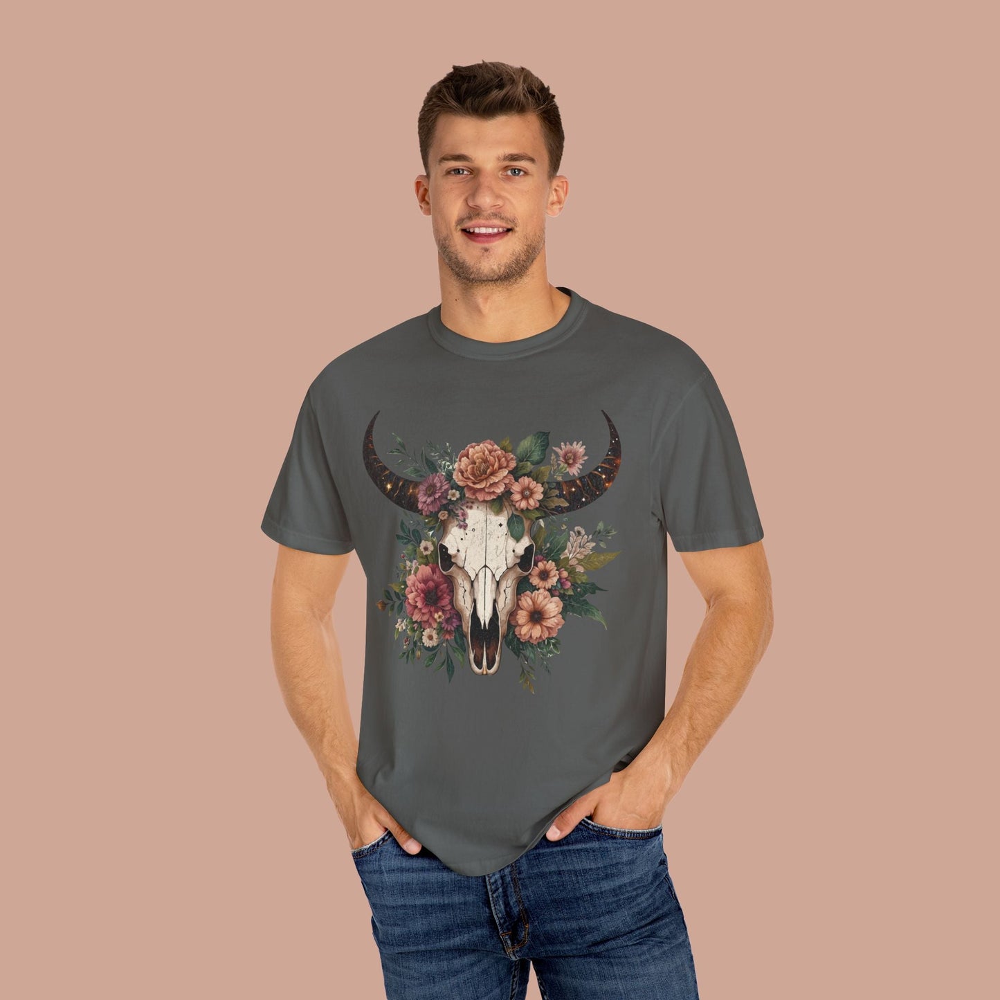 Vintage Cow Skull Western T-shirt - KILLER RETRO