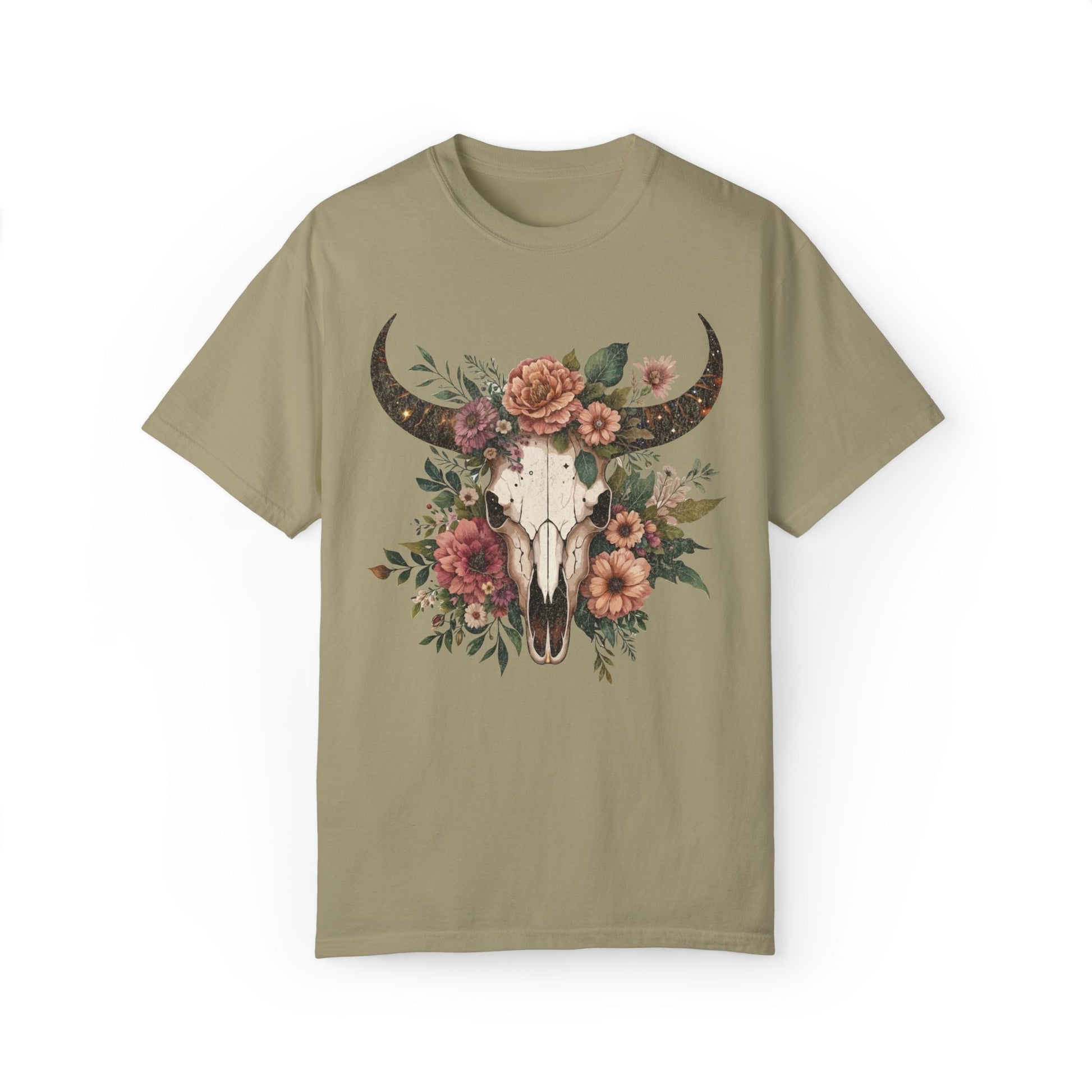 Vintage Cow Skull Western T-shirt - KILLER RETRO