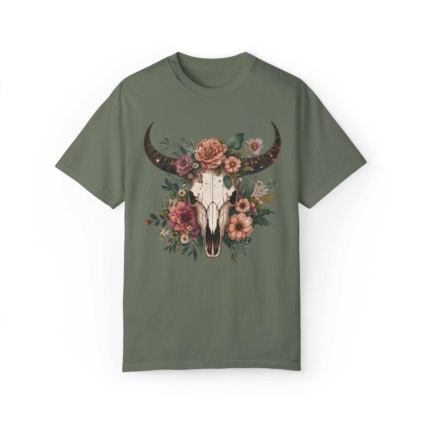 Vintage Cow Skull Western T-shirt - KILLER RETRO