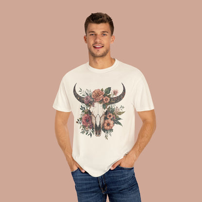 Vintage Cow Skull Western T-shirt - KILLER RETRO