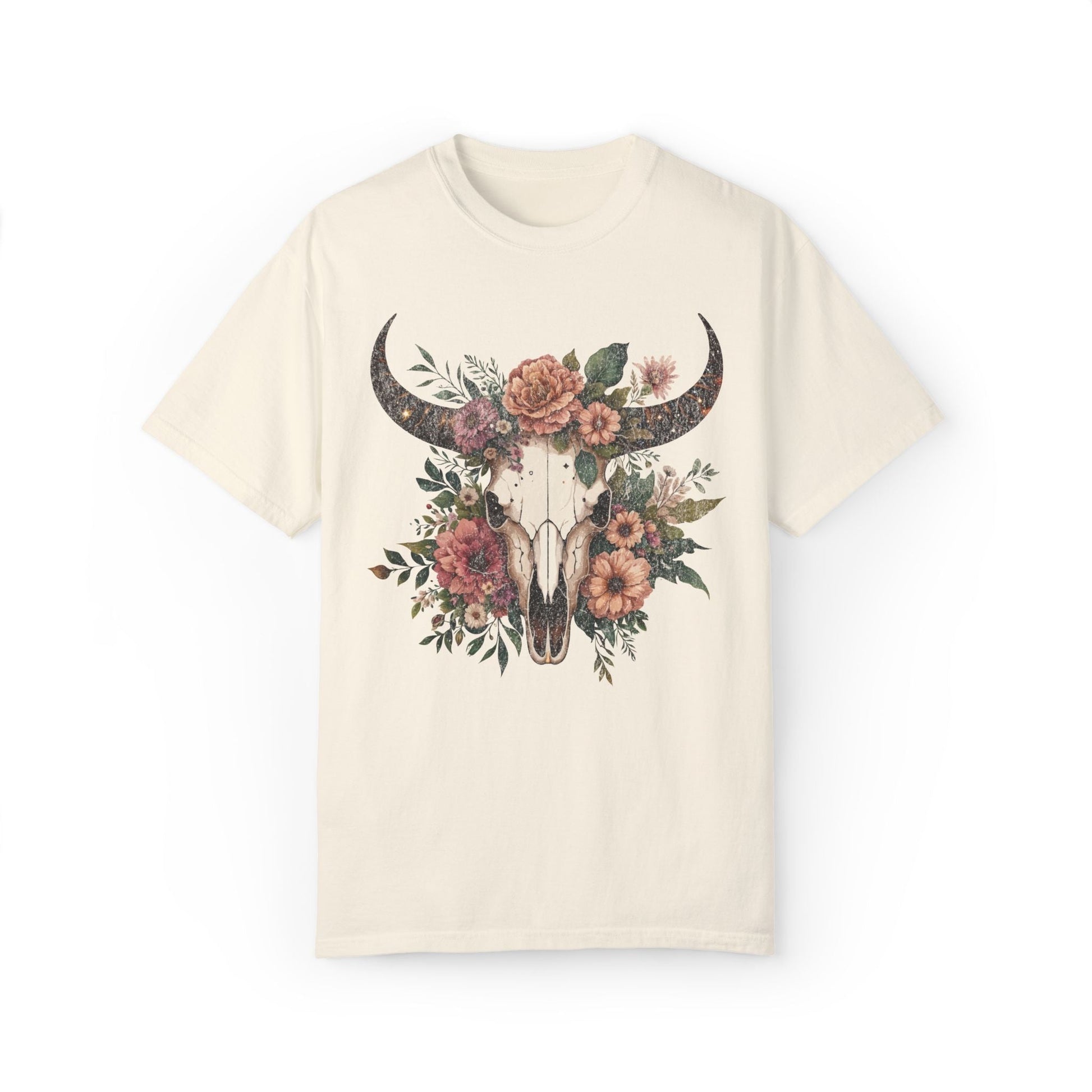 Vintage Cow Skull Western T-shirt - KILLER RETRO