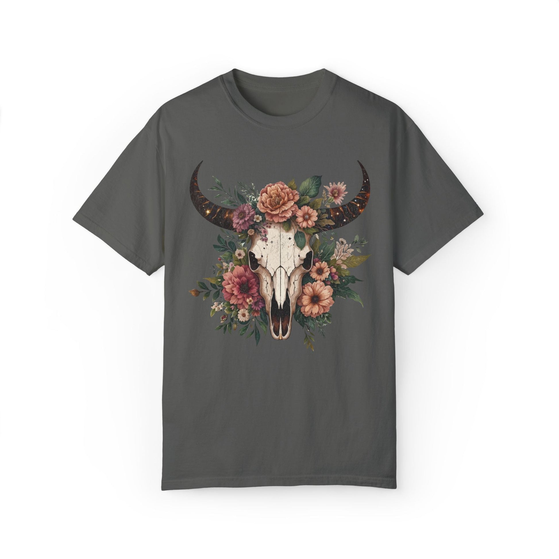 Vintage Cow Skull Western T-shirt - KILLER RETRO
