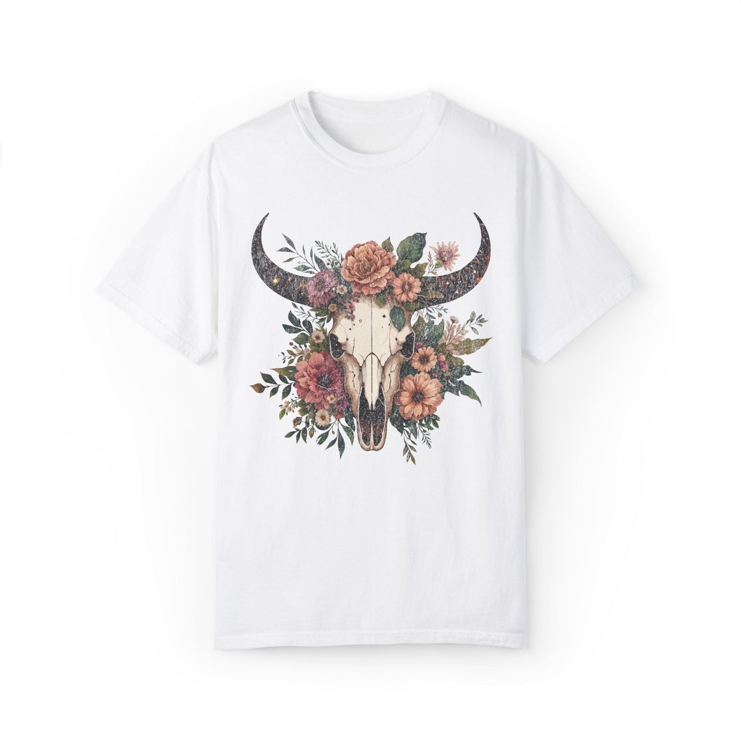 Vintage Cow Skull Western T-shirt - KILLER RETRO