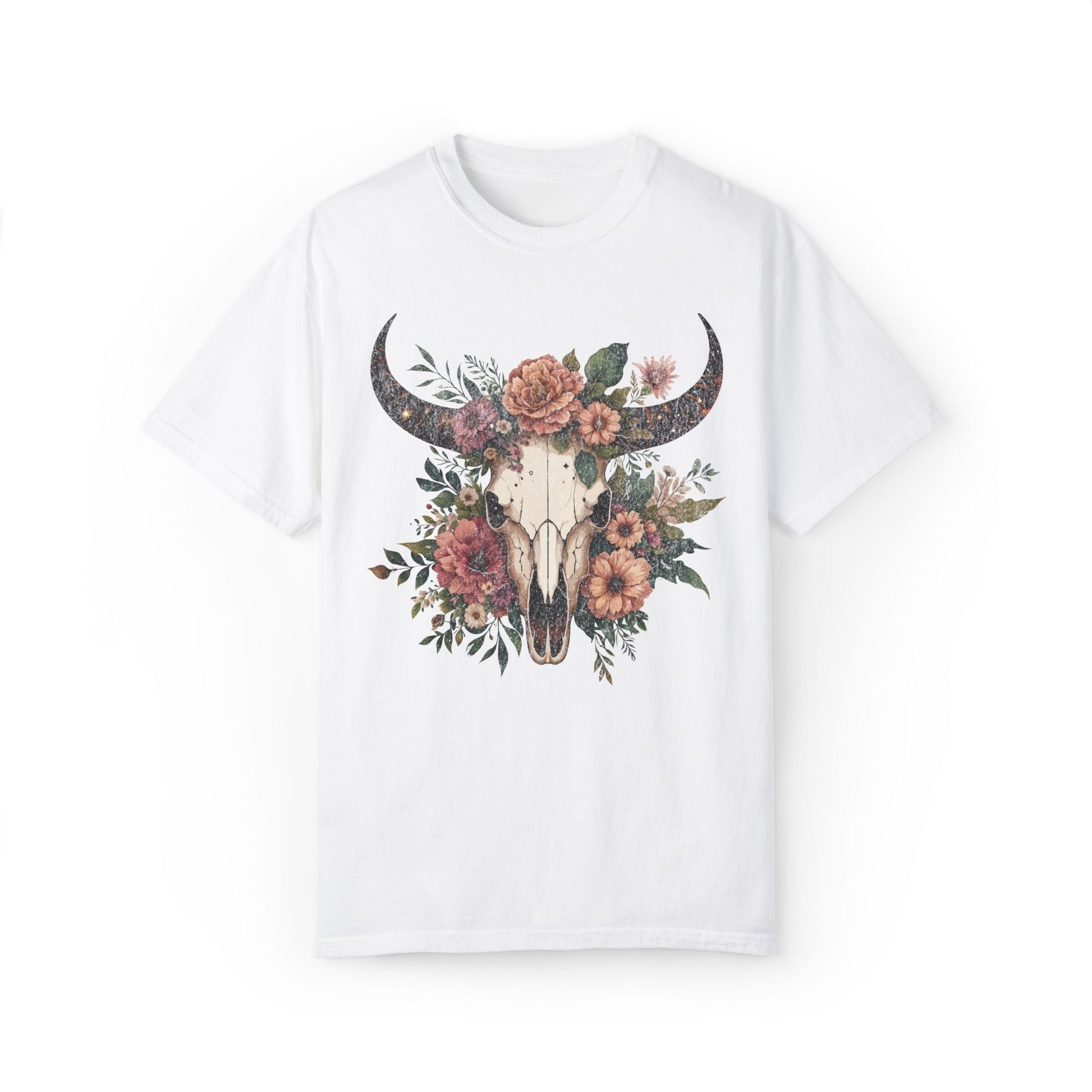 Vintage Cow Skull Western T-shirt - KILLER RETRO