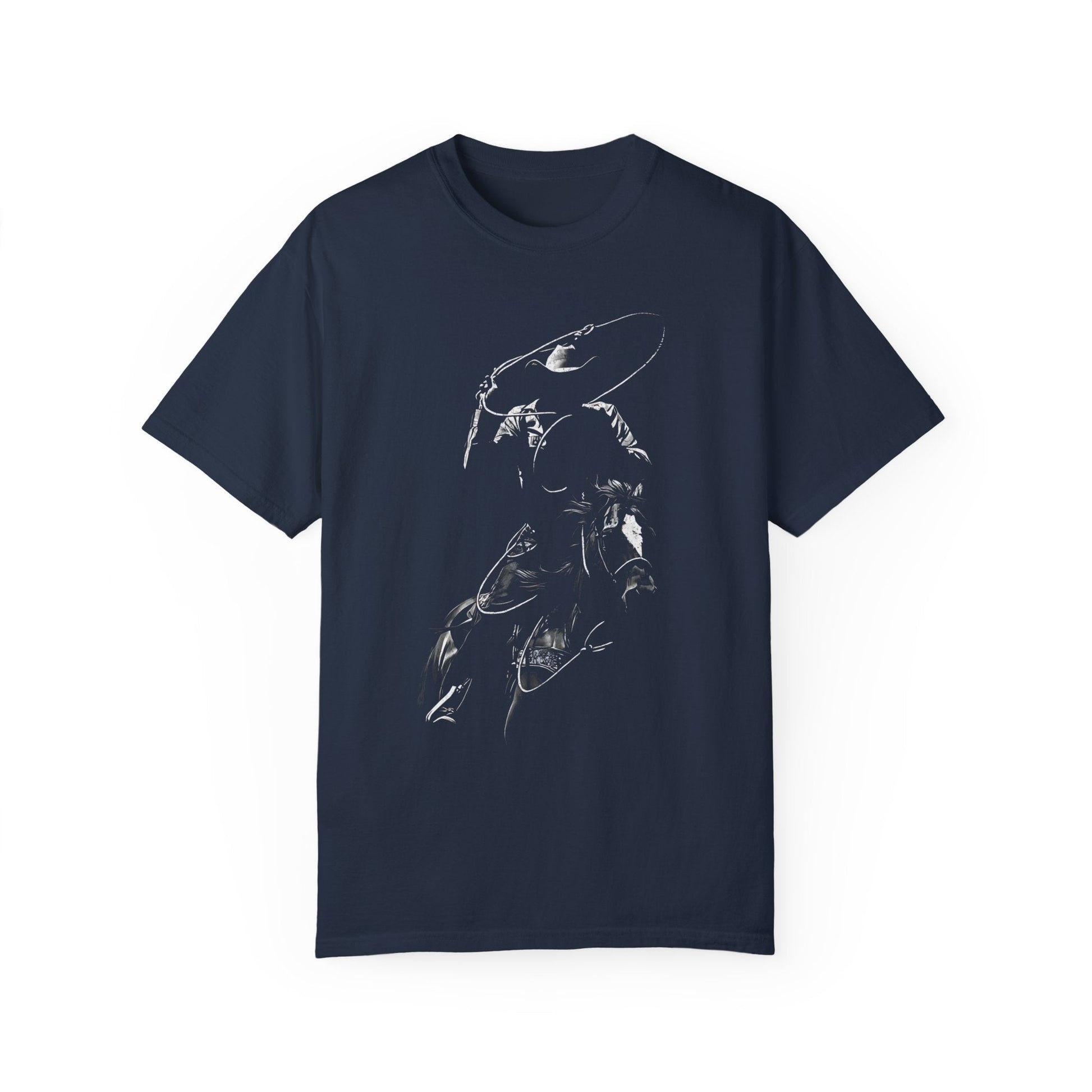 Vintage Cowboy Silhouette Retro T-shirt. - KILLER RETRO