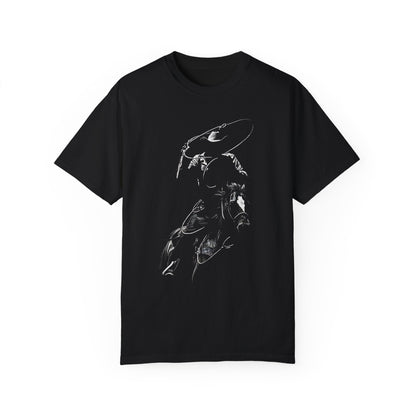 Vintage Cowboy Silhouette Retro T-shirt. - KILLER RETRO