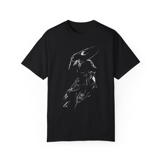 Vintage Cowboy Silhouette Retro T-shirt. - KILLER RETRO