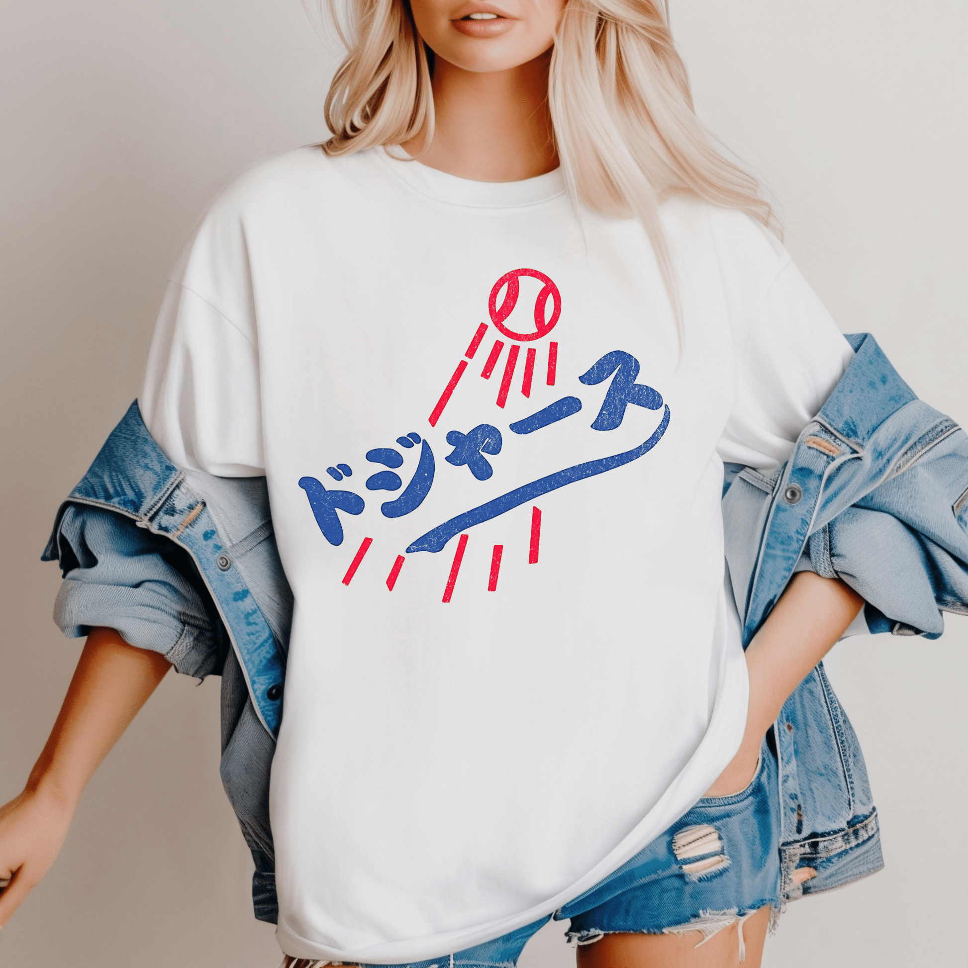 Vintage Dodgers Japanese Logo T-shirt. - KILLER RETRO