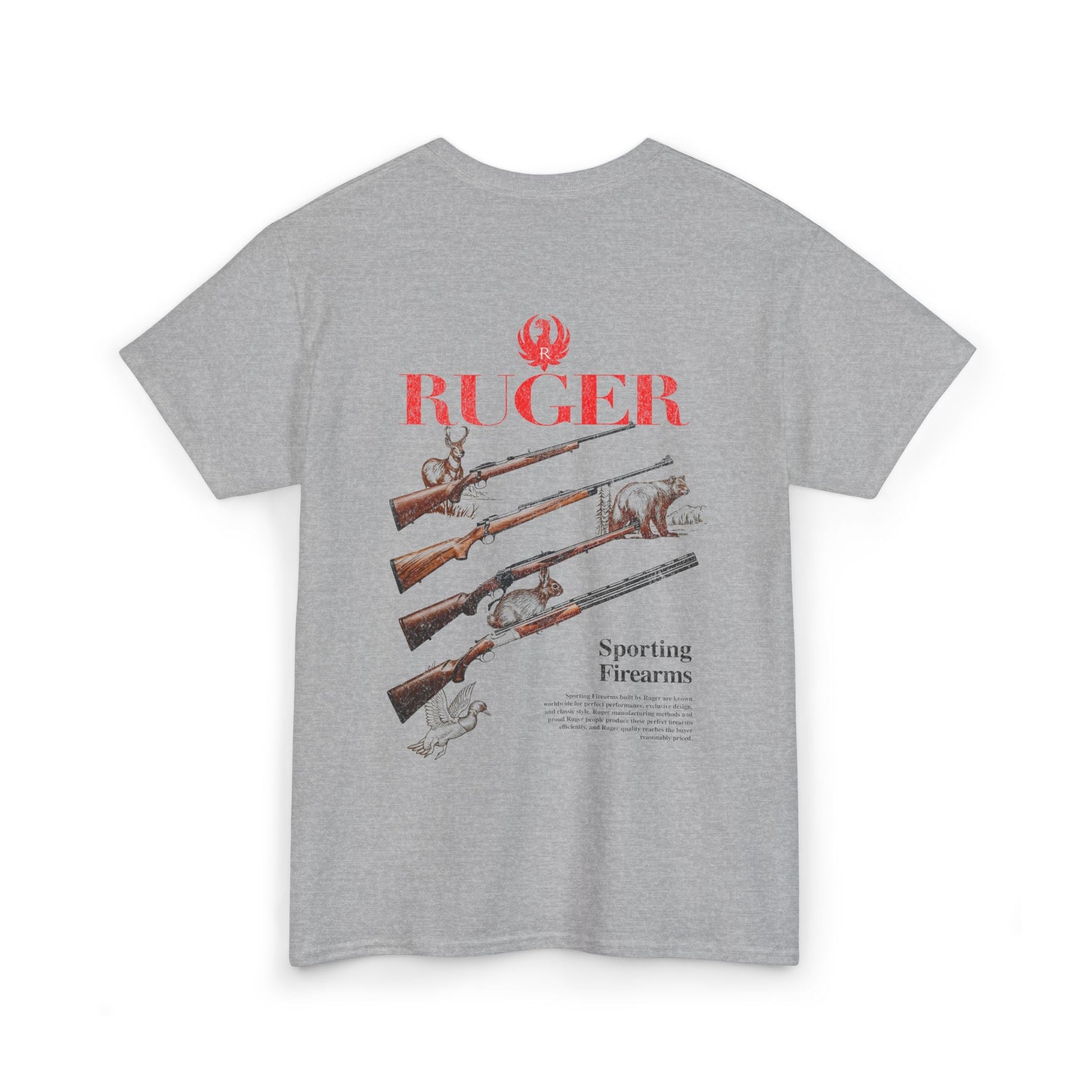Vintage Firearms Riffle Hunting T-shirt. - KILLER RETRO