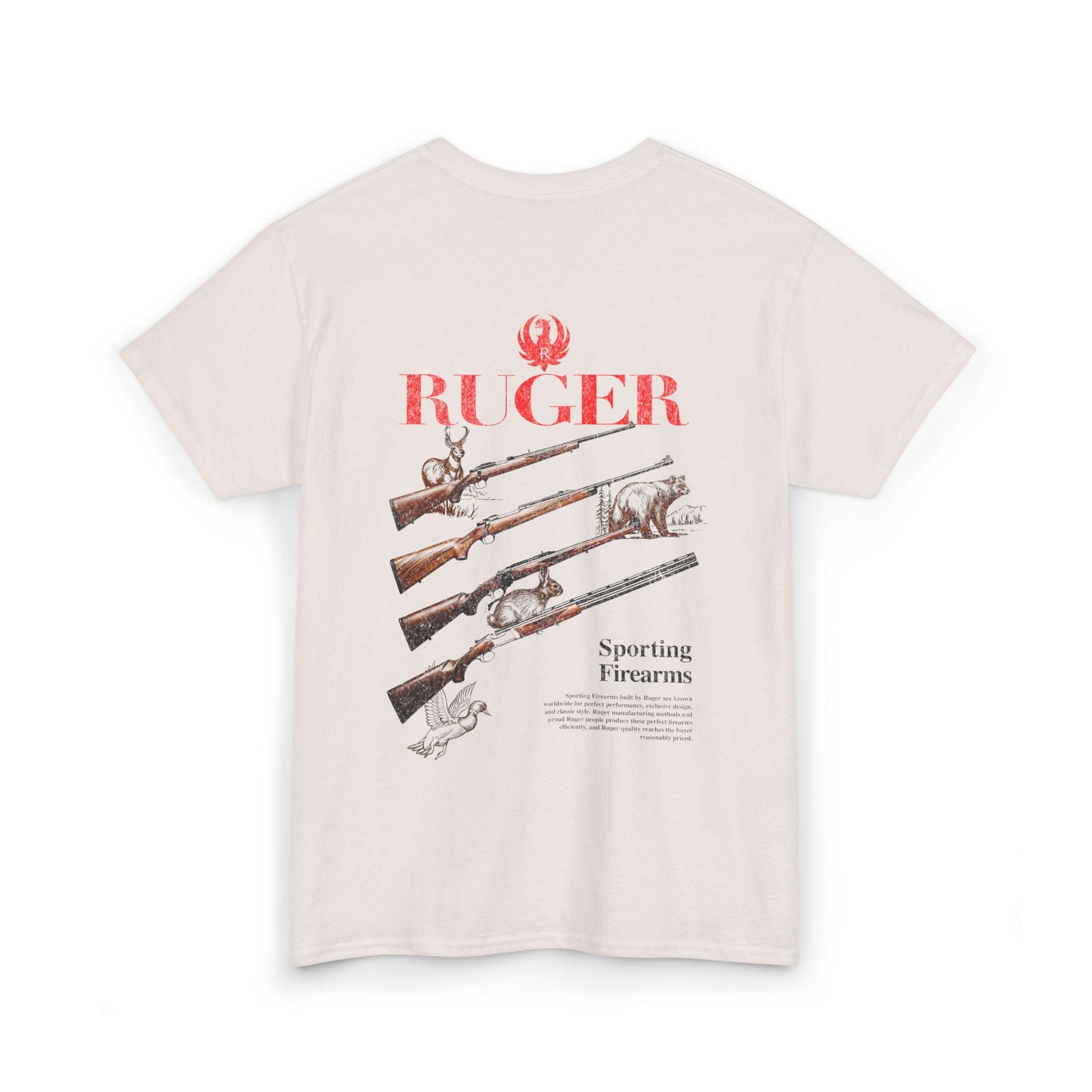 Vintage Firearms Riffle Hunting T-shirt. - KILLER RETRO