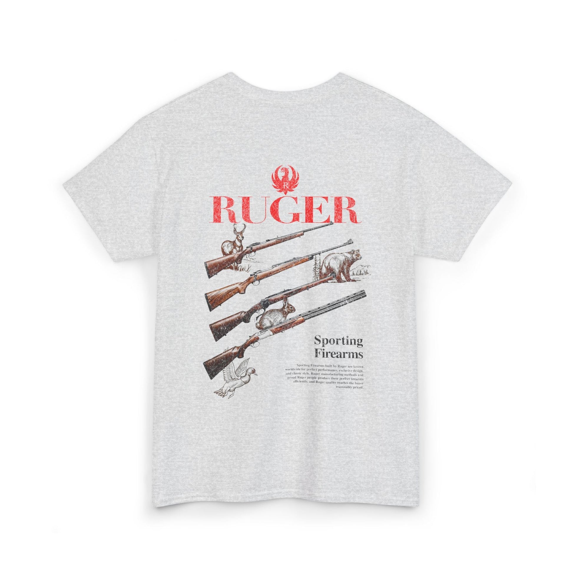 Vintage Firearms Riffle Hunting T-shirt. - KILLER RETRO