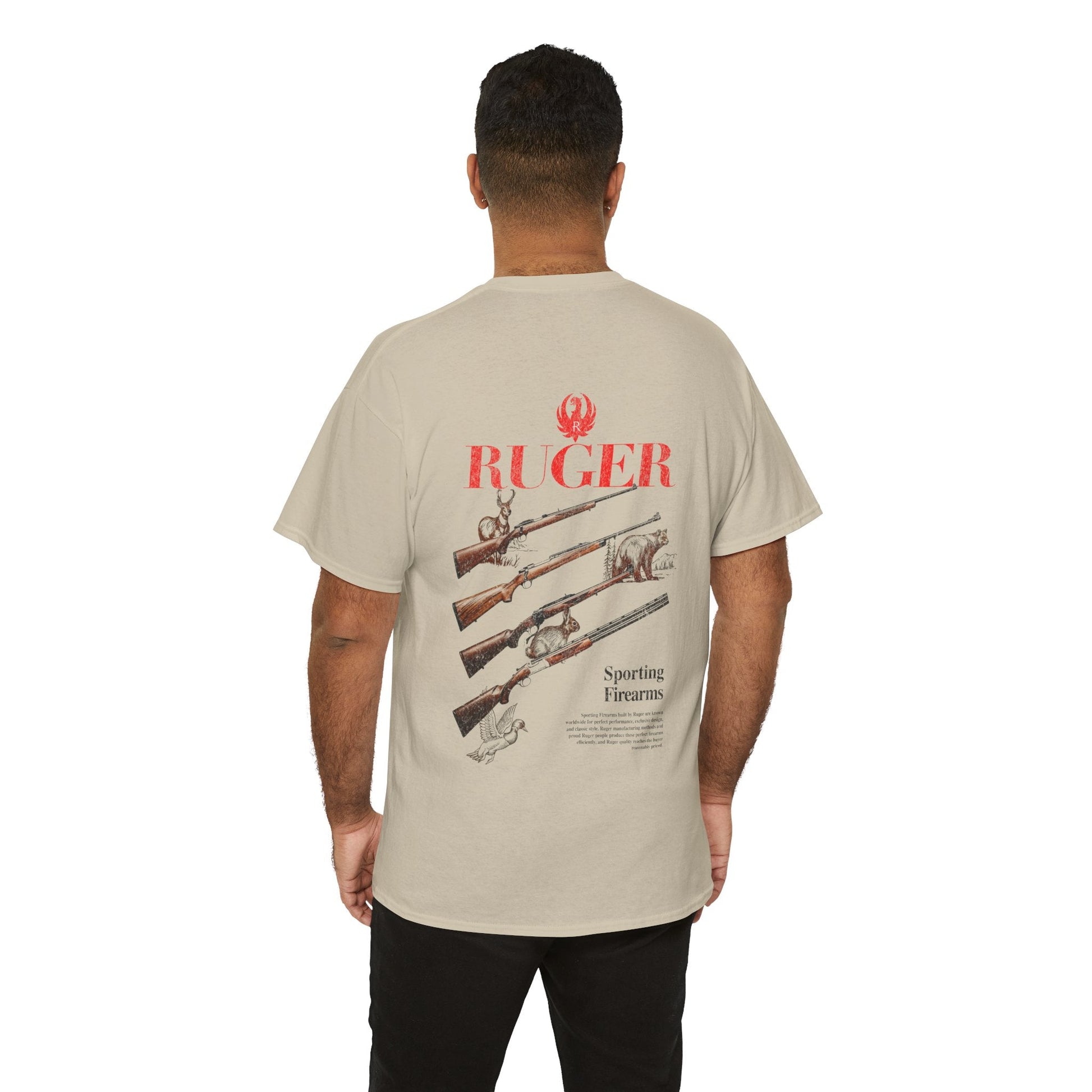 Vintage Firearms Riffle Hunting T-shirt. - KILLER RETRO