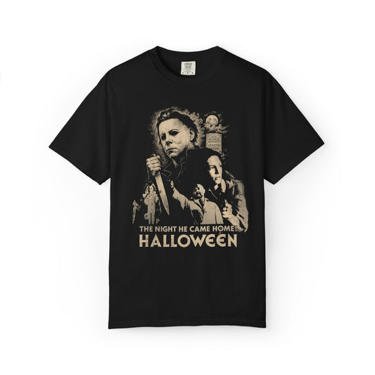 Vintage Halloween Michael Myers Horror Tee, Retr Graphic T-Shirt, Movie Night Shirt, Comfort Colors, Scary Movie Gift. - KILLER RETRO