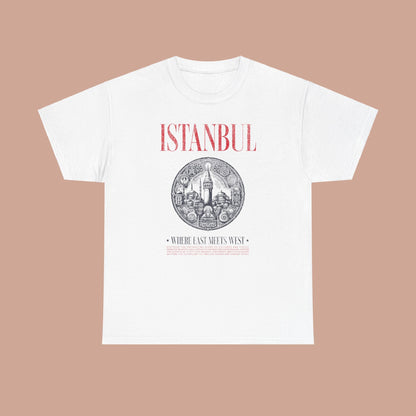 Vintage Travel Istanbul Unisex Cotton Shirt - KILLER RETRO