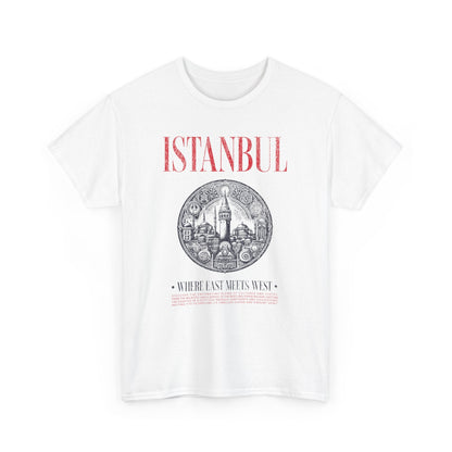 Vintage Travel Istanbul Unisex Cotton Shirt - KILLER RETRO