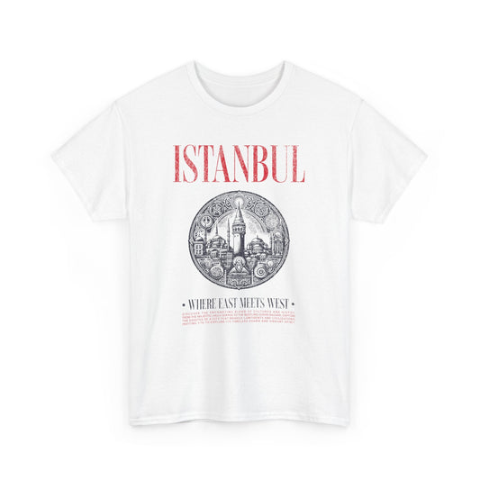 Vintage Travel Istanbul Unisex Cotton Shirt - KILLER RETRO