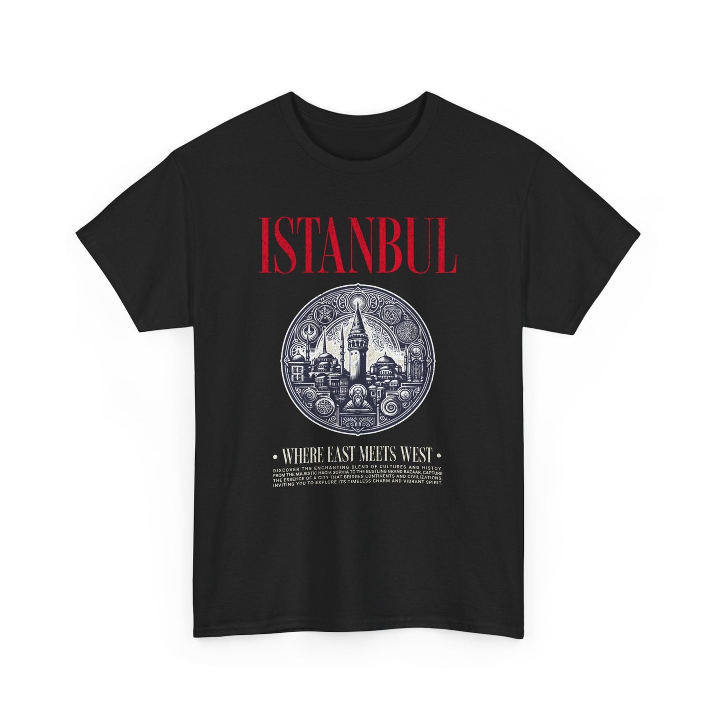 Vintage Travel Istanbul Unisex Cotton Shirt - KILLER RETRO