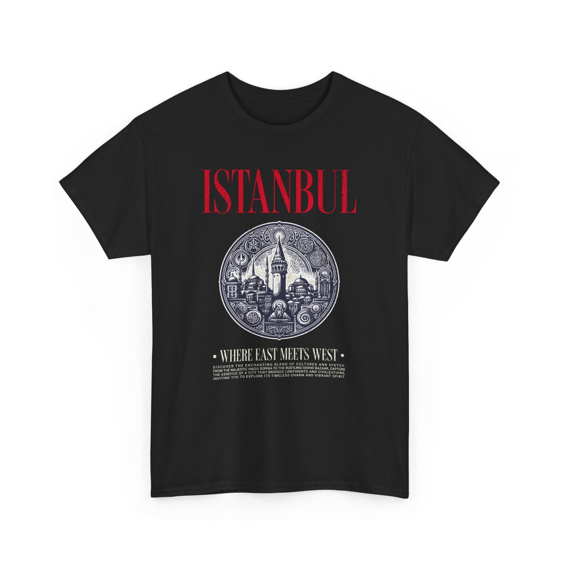 Vintage Travel Istanbul Unisex Cotton Shirt - KILLER RETRO