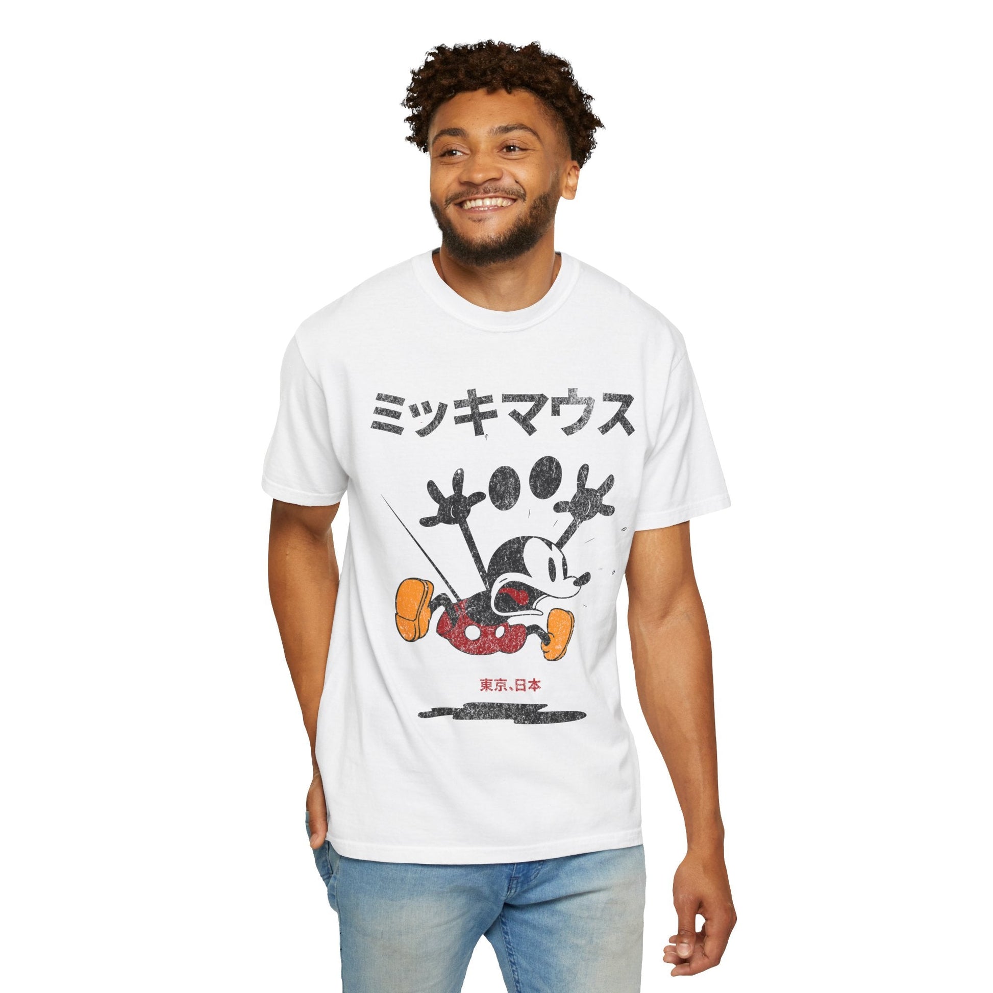 Vintage Japanese Mickey Mouse Vintage Unisex T-Shirt - KILLER RETRO