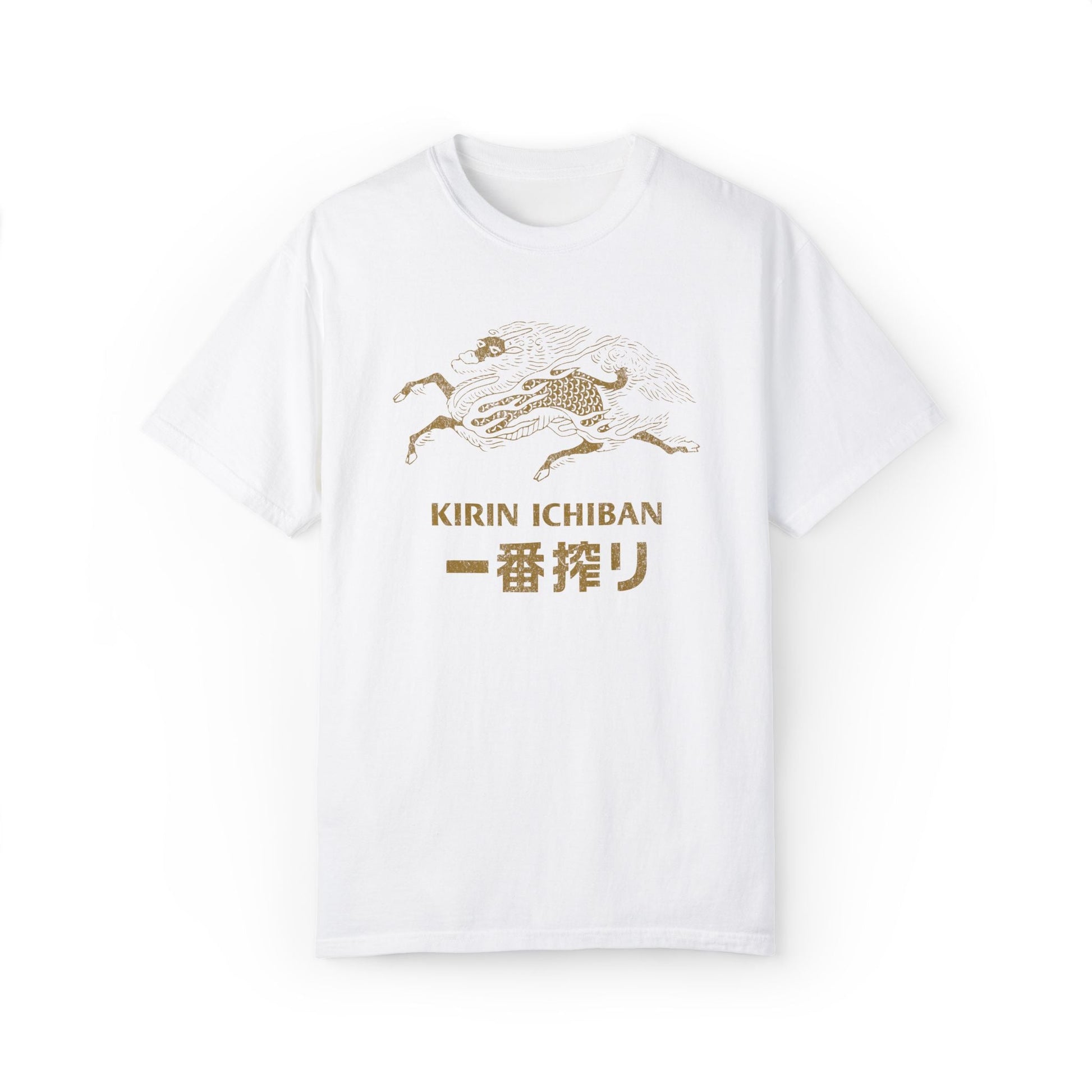 Vintage Kirin Ichiban Graphic Logo T-shirt - KILLER RETRO