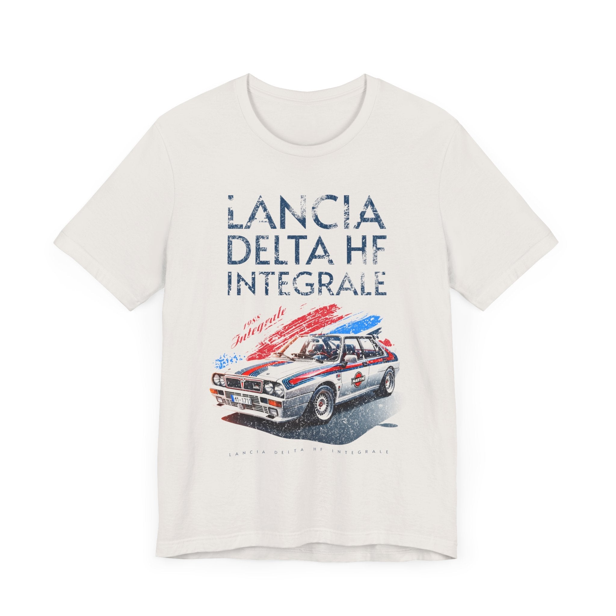 Lancia Delta Integrale Rally T-Shirt – Classic Turbo Tee – 100% Cotton – Men's S-5XL