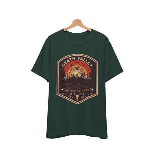 Vintage National Park Tee, Retro Distressed Death Valley T-shirt - KILLER RETRO