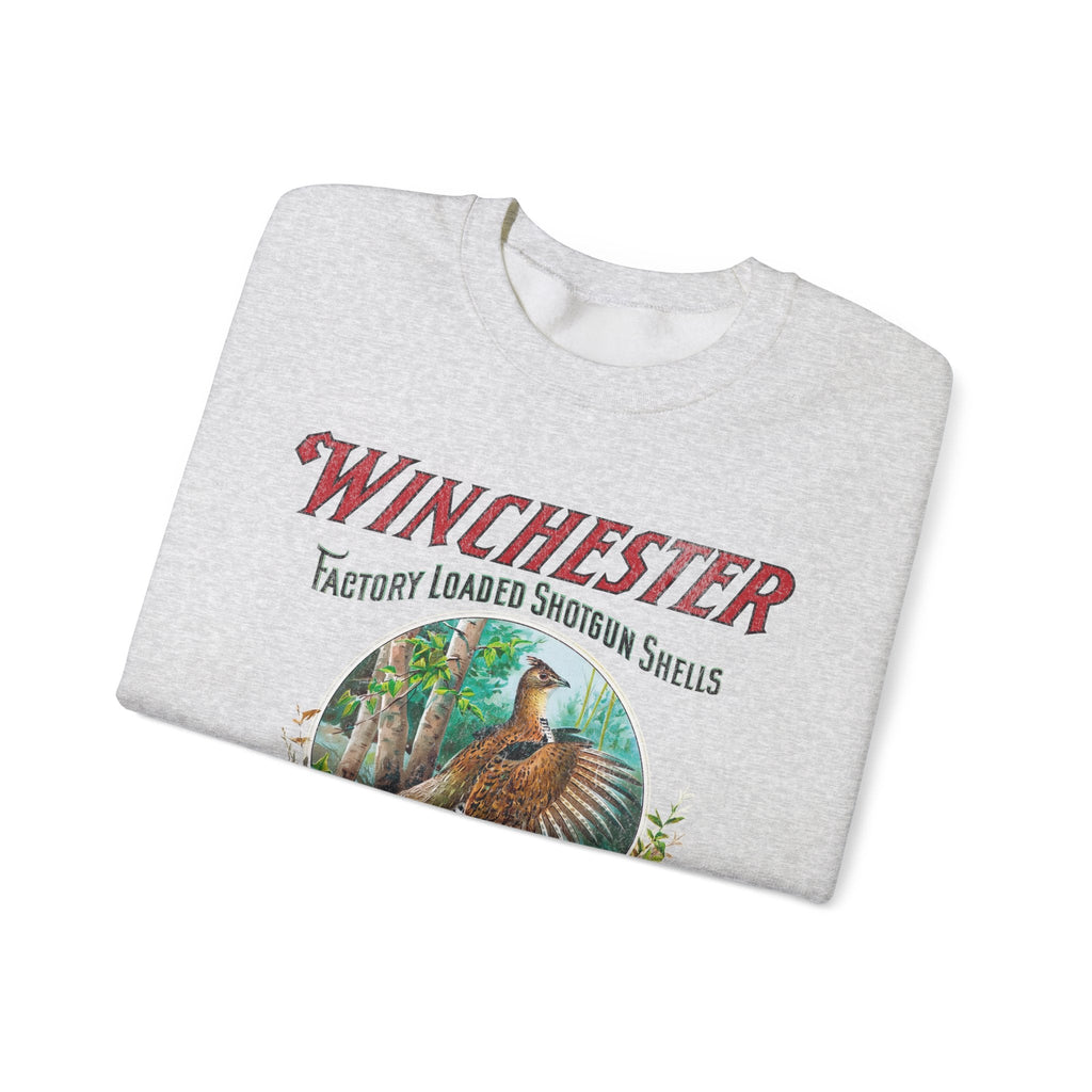 Vintage Rifle Shirt. 70's Winchester Hunting Shotgun Shell Ad Sweatshirt. - KILLER RETRO