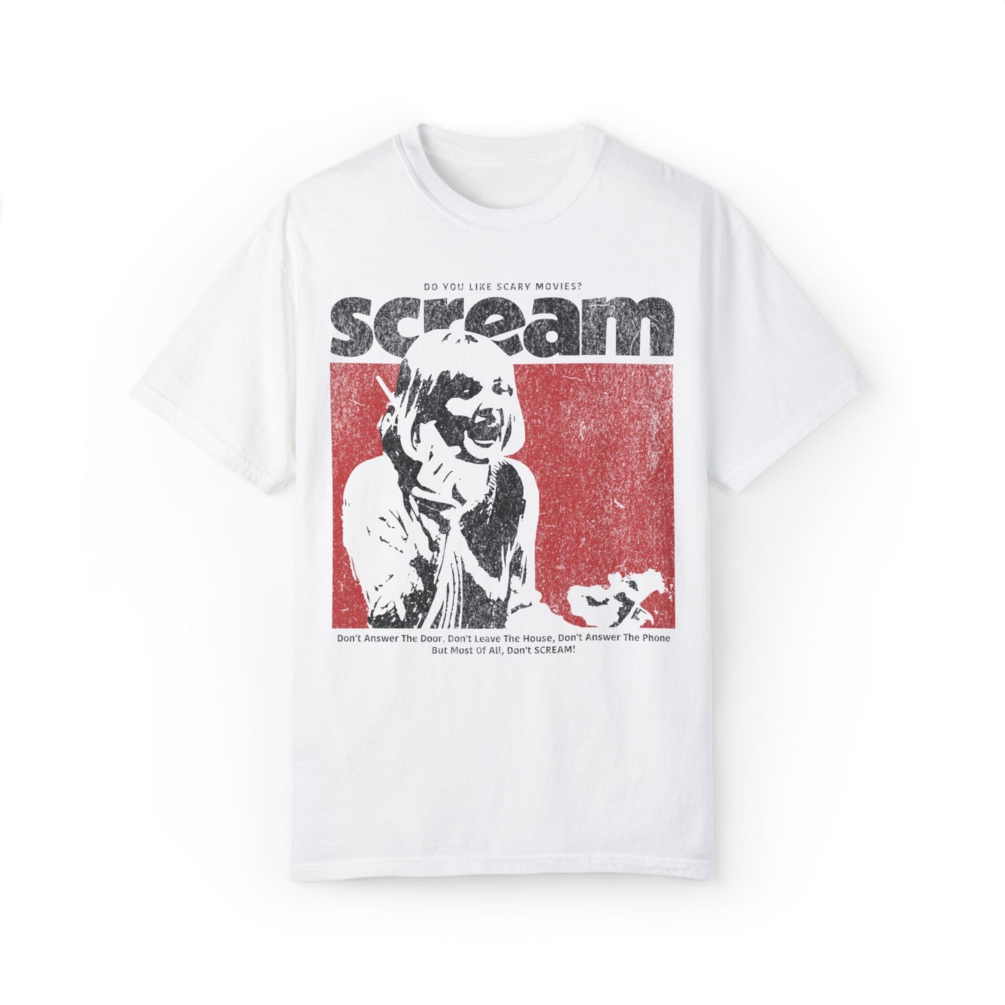 Vintage Scream Graphic Retro Tee. Classic Horror Shirt. - KILLER RETRO