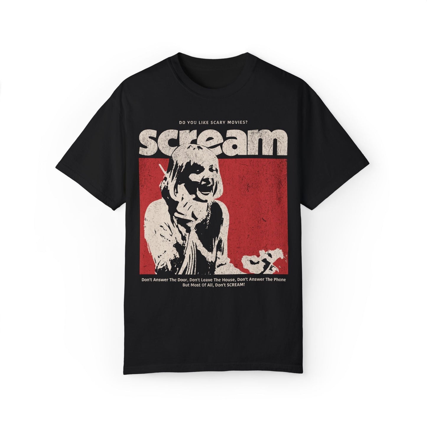 Vintage Scream Graphic Retro Tee. Classic Horror Shirt. - KILLER RETRO