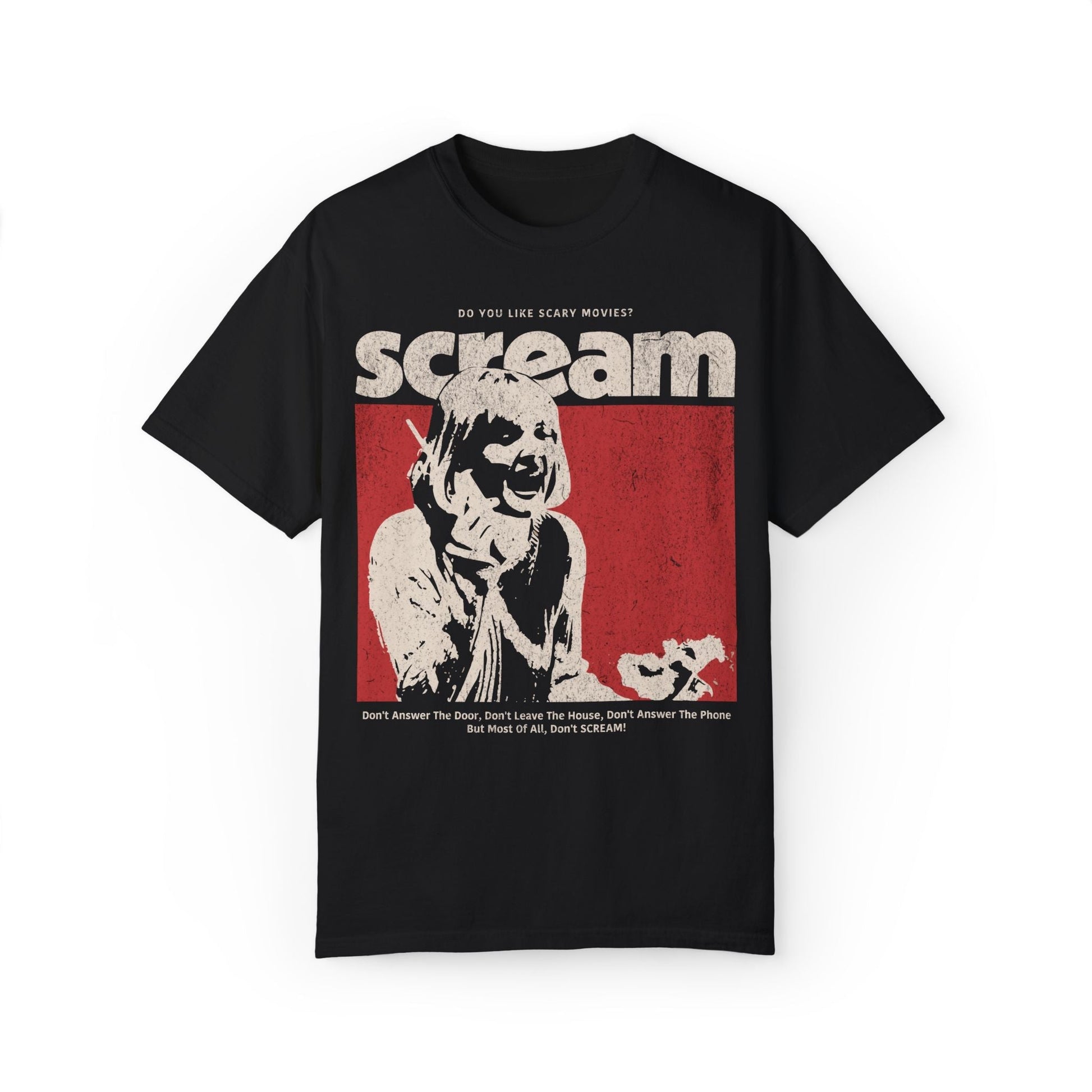 Vintage Scream Graphic Retro Tee. Classic Horror Shirt. - KILLER RETRO