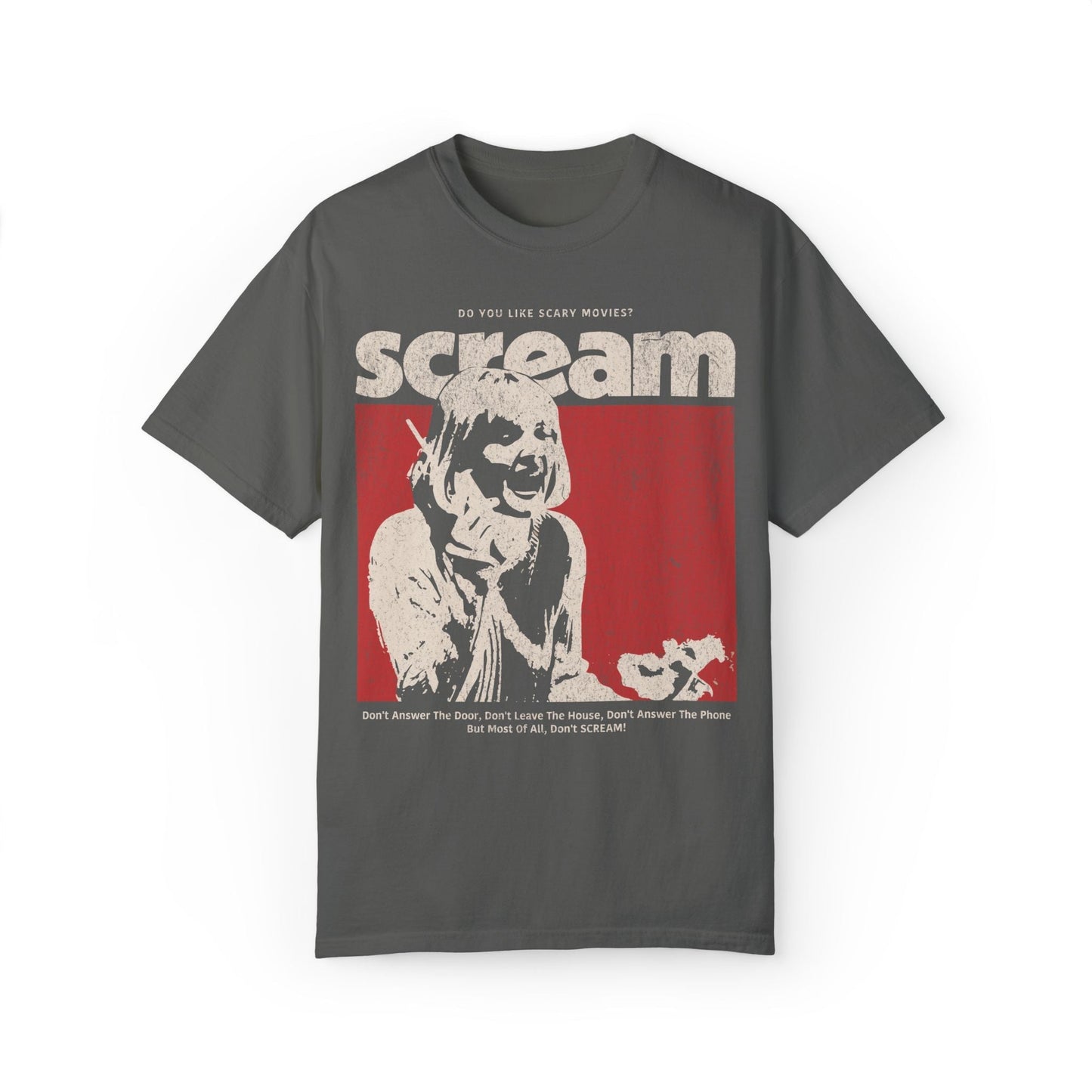 Vintage Scream Graphic Retro Tee. Classic Horror Shirt. - KILLER RETRO
