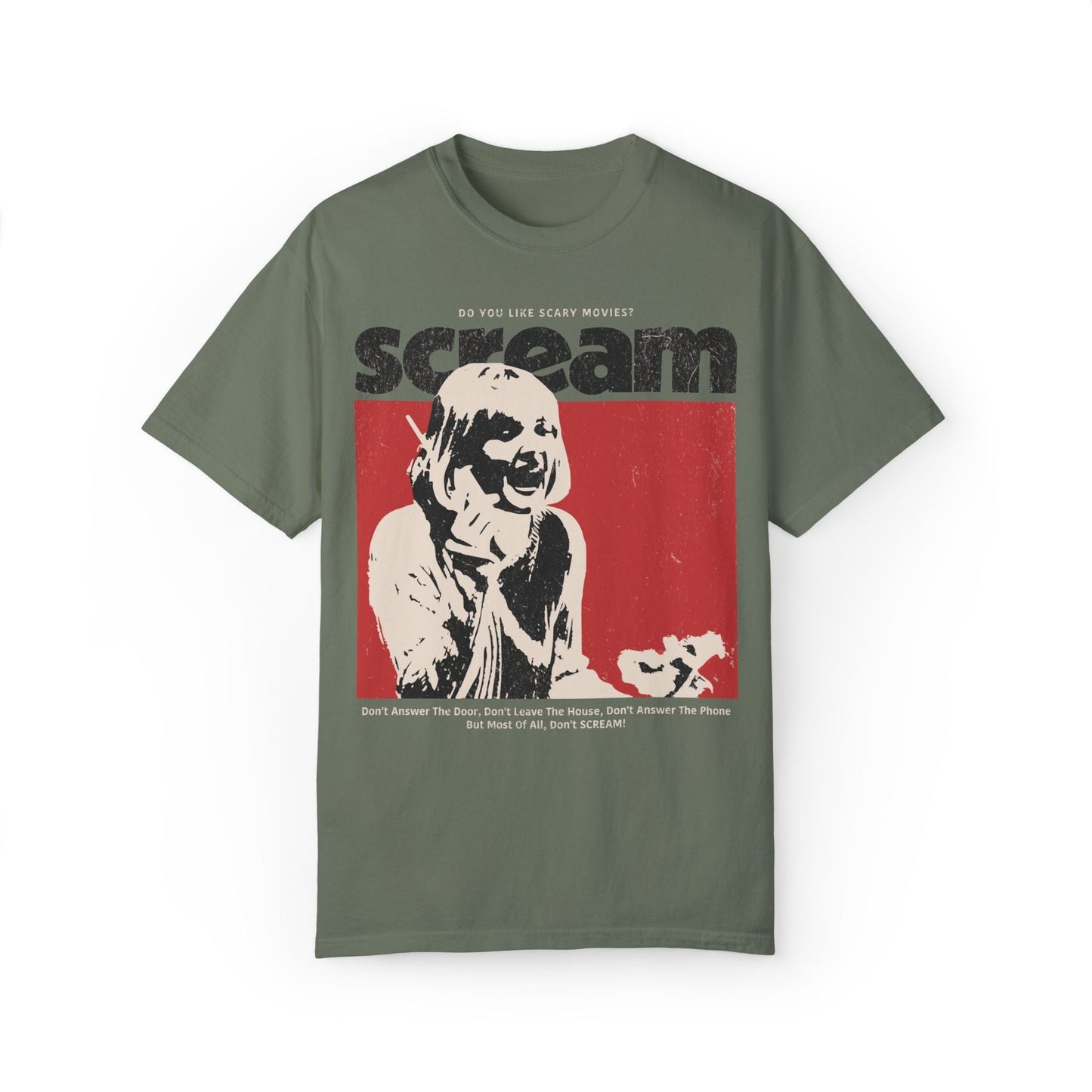 Vintage Scream Graphic Retro Tee. Classic Horror Shirt. - KILLER RETRO