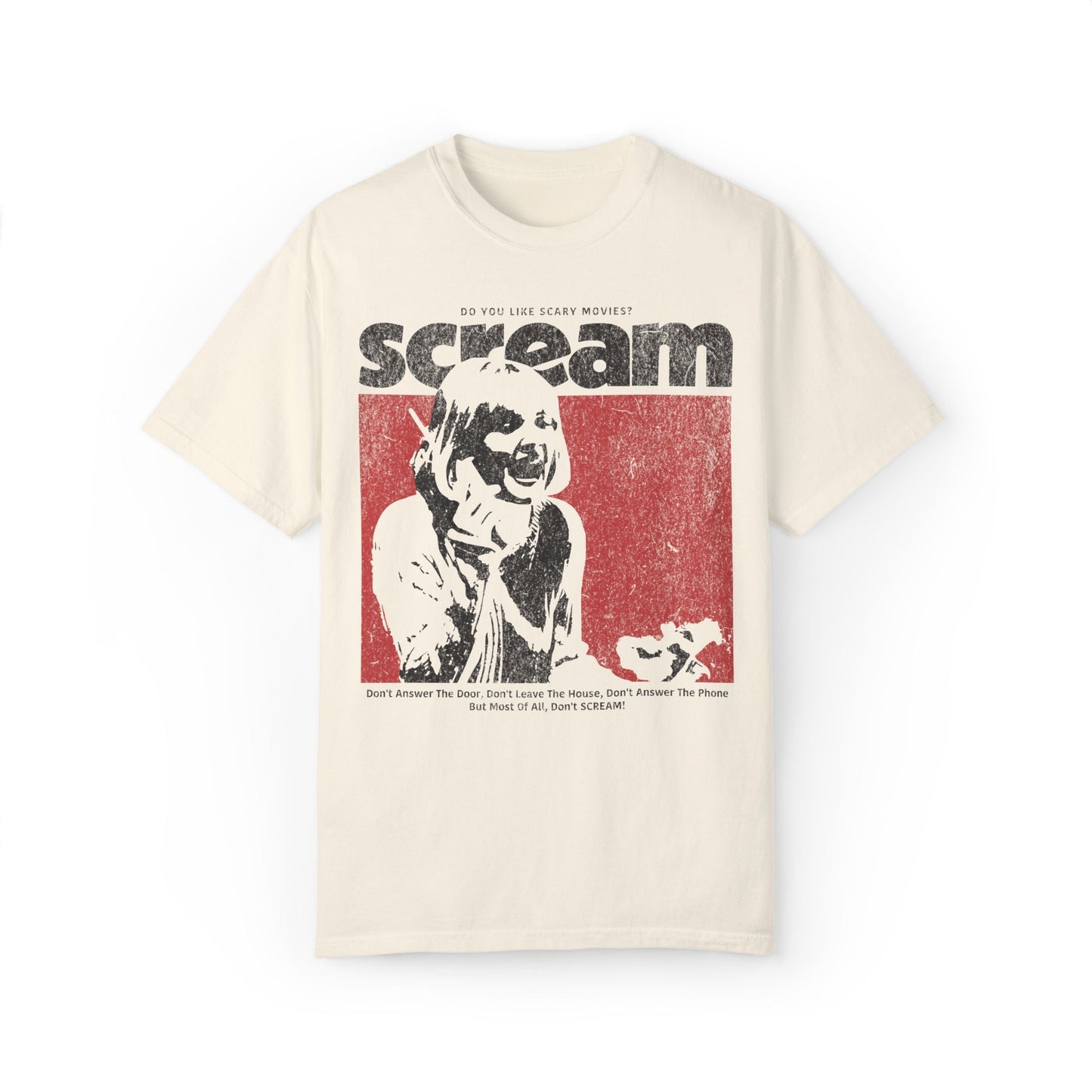 Vintage Scream Graphic Retro Tee. Classic Horror Shirt. - KILLER RETRO
