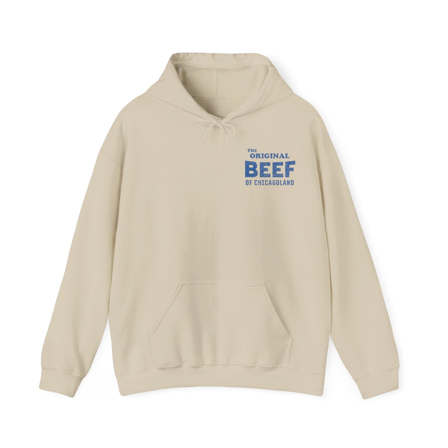 Vintage The Original Beef Hoodie. Italian Beef Sandwich Retro Hoodie - KILLER RETRO