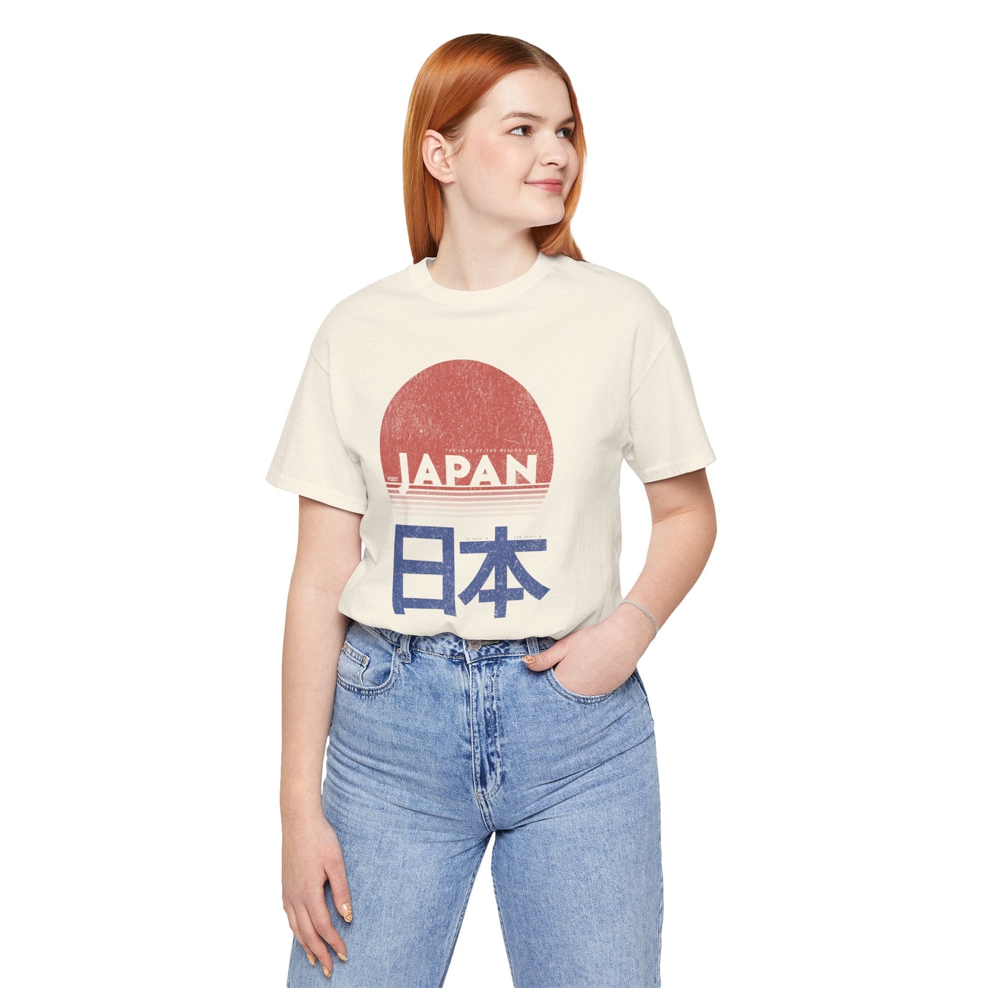 Vintage Visit Japan Unisex Retro Graphic Tee - KILLER RETRO