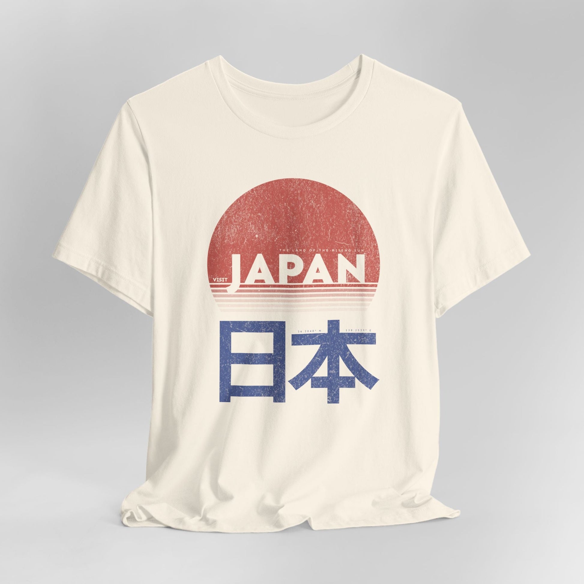Vintage Visit Japan Unisex Retro Graphic Tee - KILLER RETRO