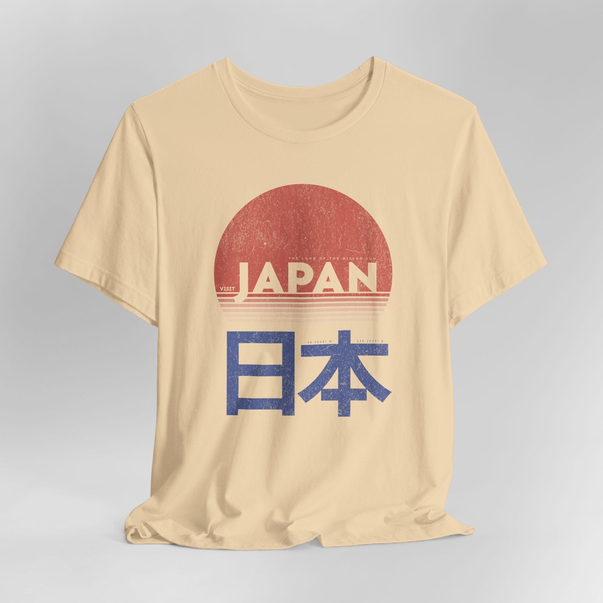 Vintage Visit Japan Unisex Retro Graphic Tee - KILLER RETRO