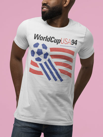 Vintage WorldCup 94 USA Retro Soccer Football Tee. - KILLER RETRO
