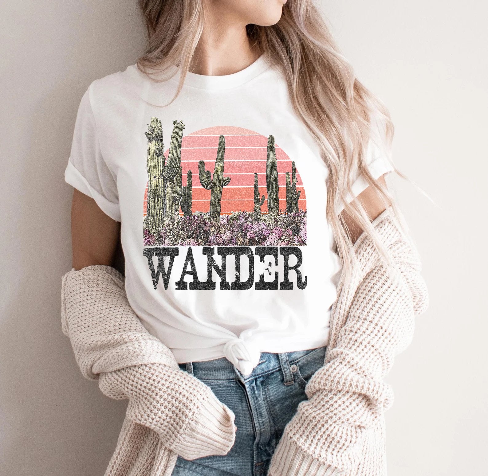 Wander Desert Western Tee - KILLER RETRO