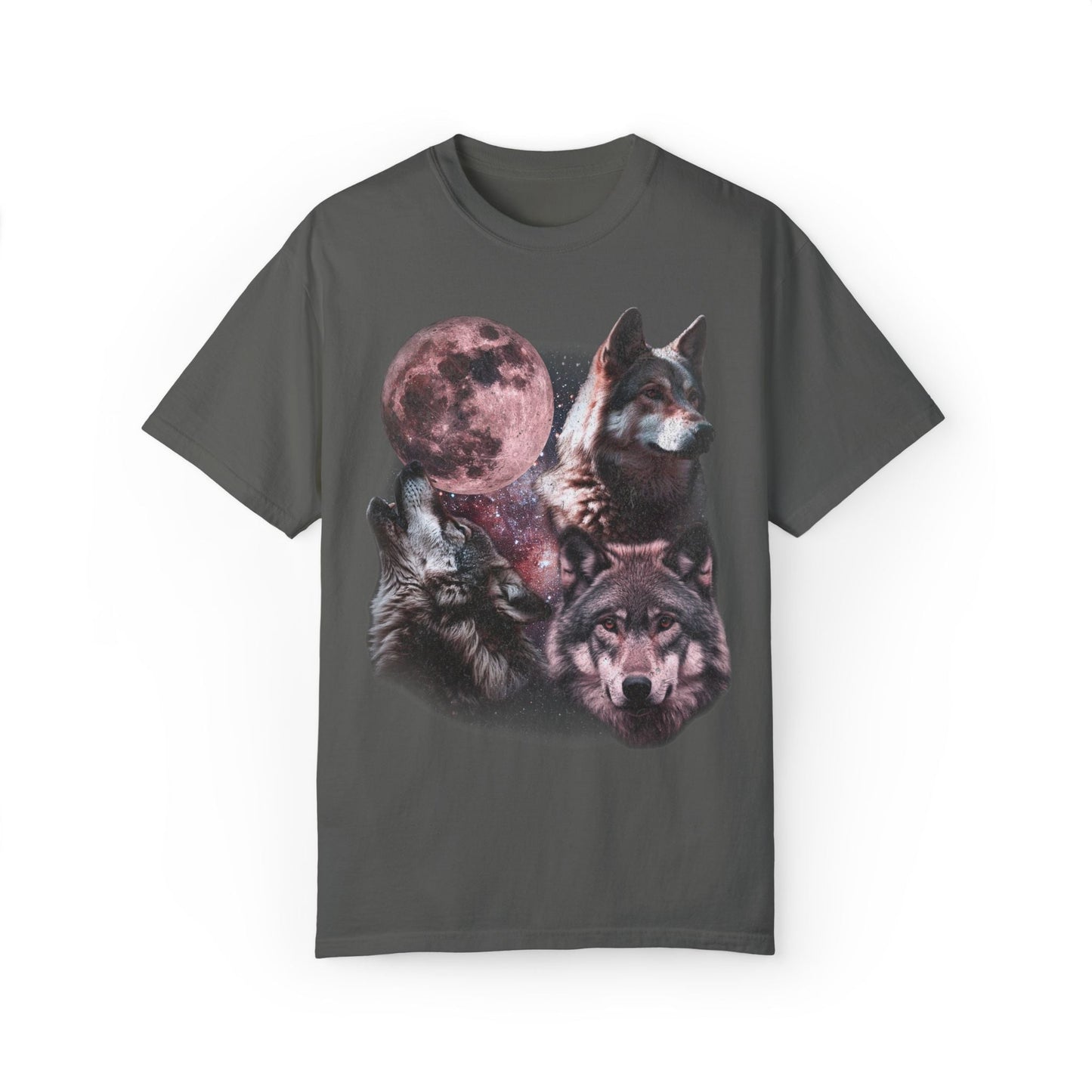 Wolves and The Moon Vintage Graphic Tee. - KILLER RETRO