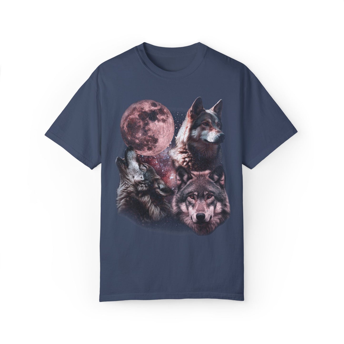 Wolves and The Moon Vintage Graphic Tee. - KILLER RETRO