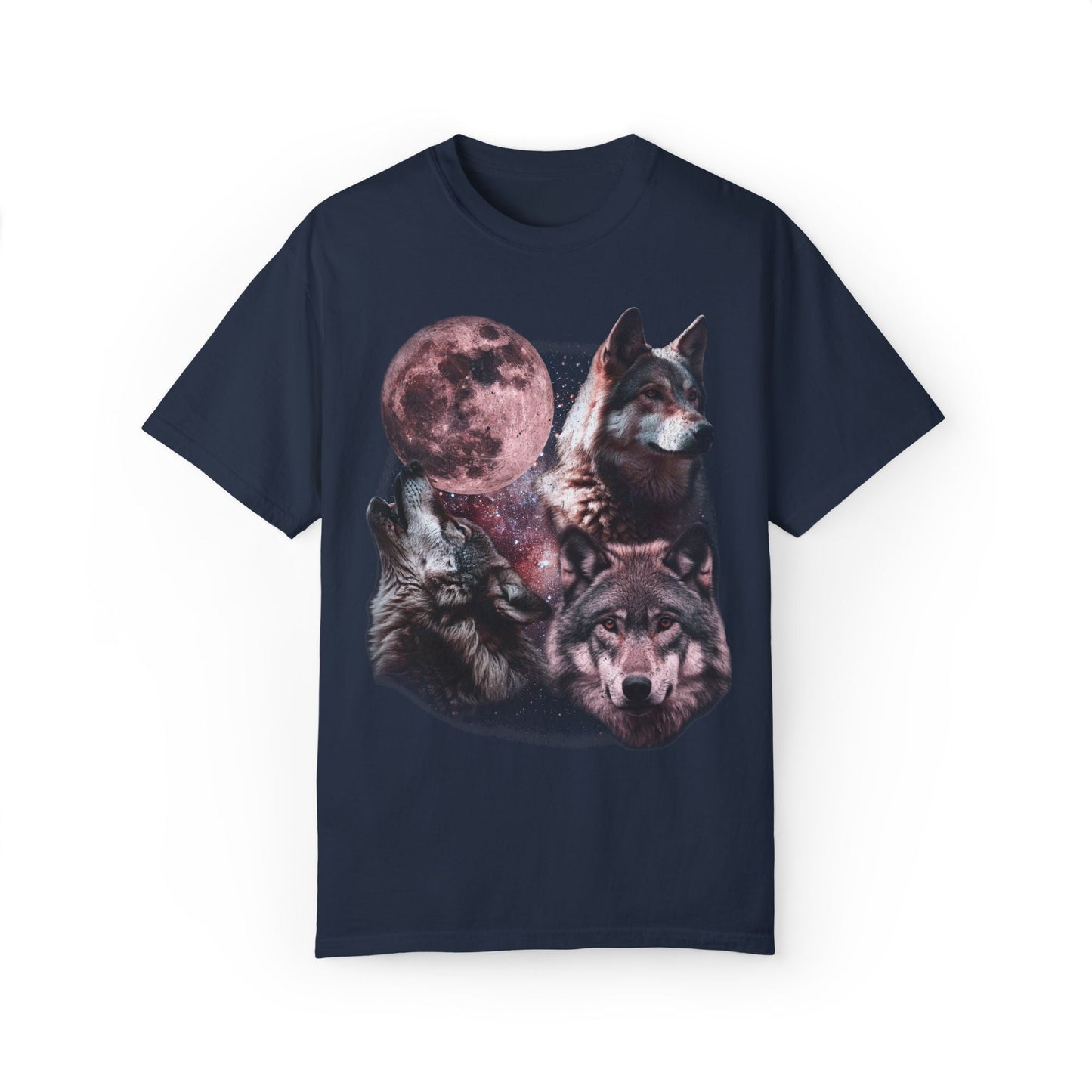 Wolves and The Moon Vintage Graphic Tee. - KILLER RETRO